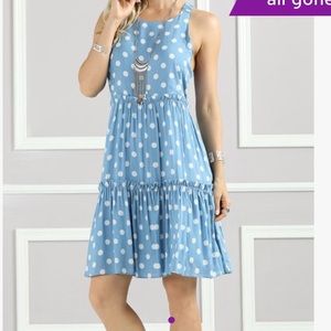 Suzanne Betro Dress 2019!NEW***Spring XL polka dot